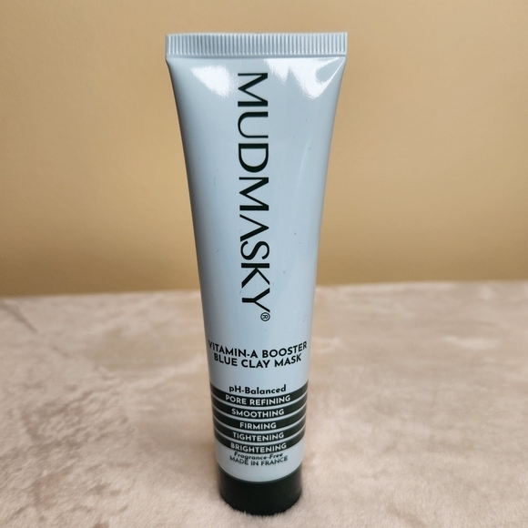 Mudmasky Vitamin A Booster Blue Clay Mask FULL SIZE - Picture 1 of 7